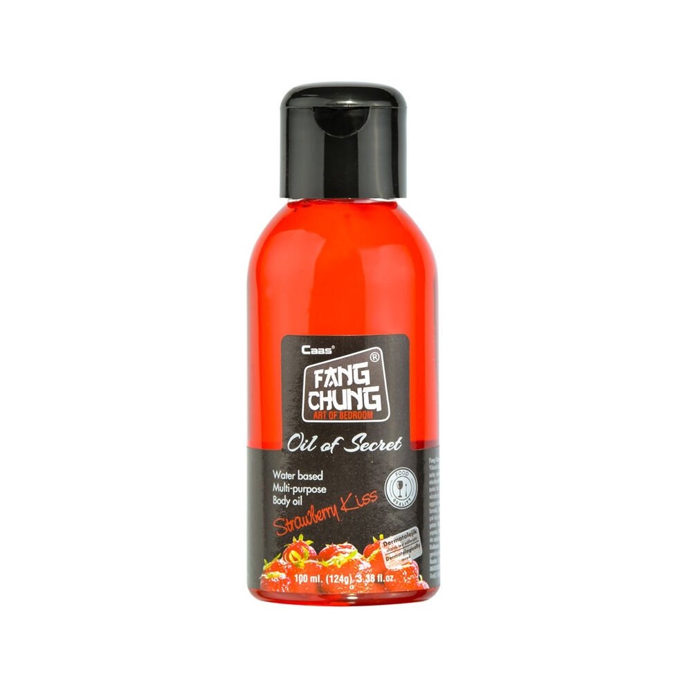 Fang Chung Oil Of Secret Çilek Aromalı Erotik Masaj Yağı 100ml.