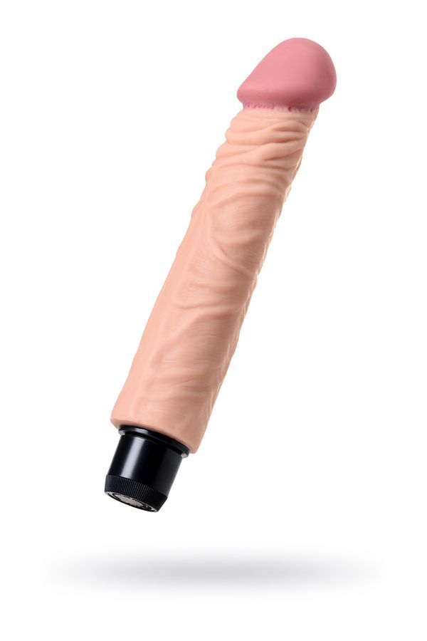 22.5cm Gerçekçi Titreşimli Yumuşak Dokulu Dildo Vibratör