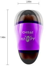 MX Happy Cup Vajinal Anal Çift Taraflı Mastürbatör