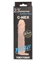Penextender Açık Ten Renginde Penis Kılıfı 17.5 cm