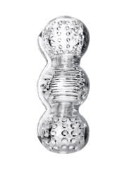 Censan Lingam Masturbator Rashmi, TPE, Şeffaf, 15,5 cm