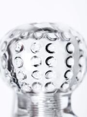 Censan Lingam Masturbator Rashmi, TPE, Şeffaf, 15,5 cm