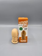 CENSAN Extender Cap Sitabella Penis Kılıfı, 2.5 inç, antenli, lateks