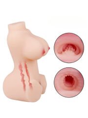 Censan 1.7KG Ağırlığında Gerçekçi Yarım Vücut Mastürbatör