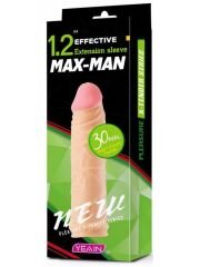 Max Man 25mm Dolgulu Penis Kılıfı YN0053