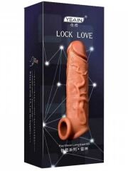 Lock Love 17cm Penis Kılıfı