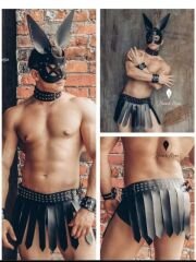 Censan Harness Maskeli Erkek Fantezi Aksesuar