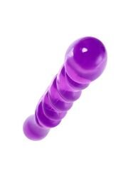 Censan Çift taraflı Jel Dildo Tanza, TPE, mor, 27,5 cm