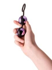 Censan Vender Kegel Vajinal Topları ABS plastik Mor 14,6 cm