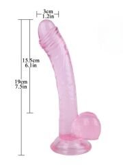 Noctis 19cm Pembe Dildo No:10