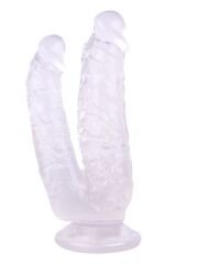 Noctis 19cm Beyaz Çiftli Dildo No:76