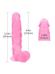 Noctis 29,4cm Pembe Realistik Dildo No:152