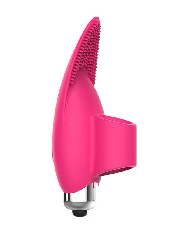 Censan Tırtıklı Parmak Vibratör Pembe