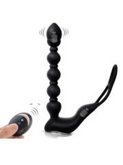 Censan Isıtmalı Penis Halkalı Anal Prostat Vibratör