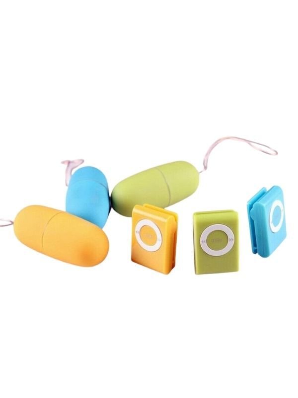 CENSAN MP3 Şeklinde Uzaktan Kumandalı Renkli Yumurta Vibratör