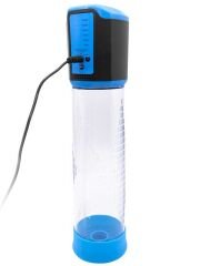 Censan Şarjlı LCD Göstergeli Otomatik Penis Pompası - Mavi