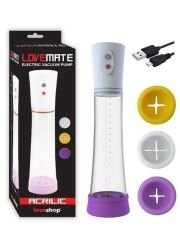 Love Mate Electrik Vacuum Pump Beyaz