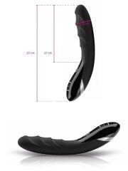 Censan Mystim Sizzling Simon Elektrikli Vibratör Siyah 27cm