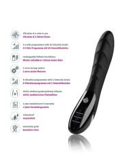 Censan Mystim Sizzling Simon Elektrikli Vibratör Siyah 27cm