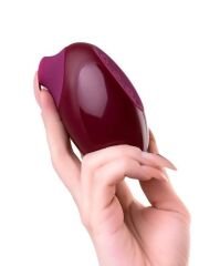 CENSAN Myrty Vakum Mastürbatör Bordo 9,8 cm