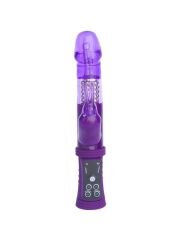 Censan Klitoral Uyarıcı Vibratör TPR Mor 22 cm