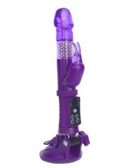 Censan Klitoral Uyarıcı Vibratör TPR Mor 22 cm