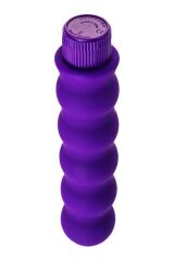 Çok Hızlı Boğumlu Silikon 17cm Mor Vibratör