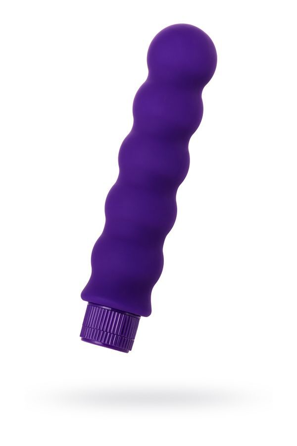 Çok Hızlı Boğumlu Silikon 17cm Mor Vibratör