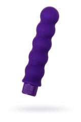 Çok Hızlı Boğumlu Silikon 17cm Mor Vibratör