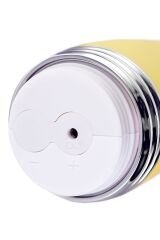 Klitoral Uyarıcılı 10 Modlu USB Şarjlı 22cm Sarı Vibratör