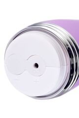 10 Modlu USB Şarjlı 22cm Mor Vibratör