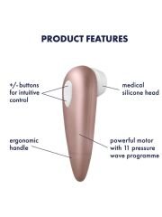 Censan Satisfyer Number One Vakum Dalgası Klitoral Vibratör