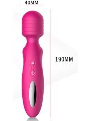 Xuanai Isıtmalı Şarjlı Wand Vibratör - Pembe