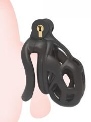 Censan Siyah Ayarlanabilir Metal Penis Kafesi S Beden