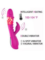 Censan Alica Vibrating Rod Isıtmalı Pembe Vibratör