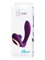 Censan L'EROİNA Mave Vakumlu Vibratör mor