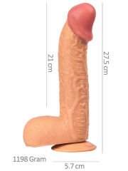 Censan Shyplay Büyük Boy Dildo Penis 27.5cm