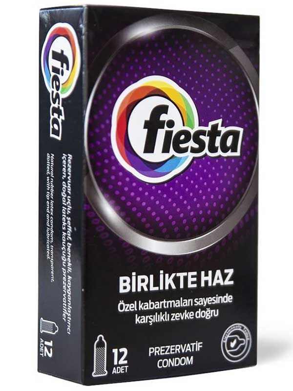 Fiesta Zevk Benekli Prezervatif