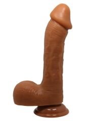 Censan Realistik Vantuzlu Melez Dildo Penis