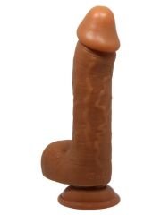 Censan Realistik Vantuzlu Melez Dildo Penis