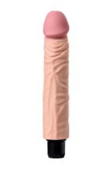 22.5cm Gerçekçi Titreşimli Yumuşak Dokulu Dildo Vibratör