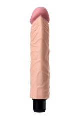 22.5cm Gerçekçi Titreşimli Yumuşak Dokulu Dildo Vibratör