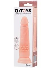 Censan Vantuzlu Realistik Dildo TPE Ten 18 cm
