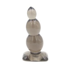 Backpart Yumuşak Silikon Anal Tıkaç 12cm Siyah