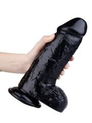 Noctis 24cm Realistik Siyah Dildo No:3
