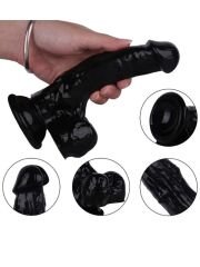 Noctis 18cm Siyah Dildo No:5