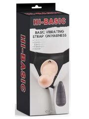 Hi Basic Penis Extender İçi Boş Titreşimli Belden Bağlamalı - Ten
