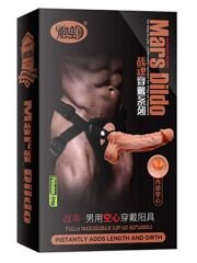 Mars İçi Boş Belden Bağlamalı 19.5cm Penis Kılıfı