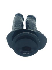 Noctis 21cm Siyah Çiftli Dildo No:61