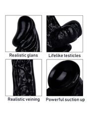Noctis 27cm Siyah Dildo No:70